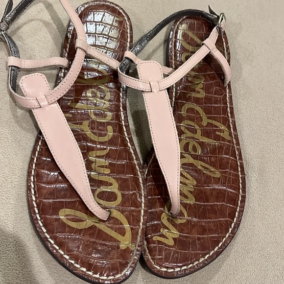 Sam Edelman Tan Thong Sandals Size 9 - Picture 2 of 4